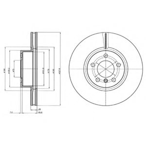 Brembo Brake Disc Front