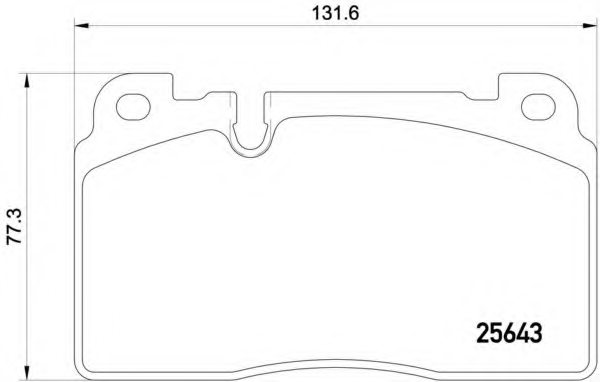 Remsa Brake Pad Front