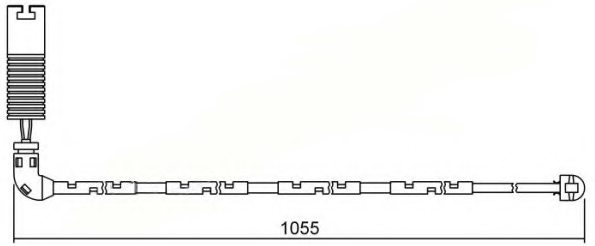 Genau Brake Sensor Rear