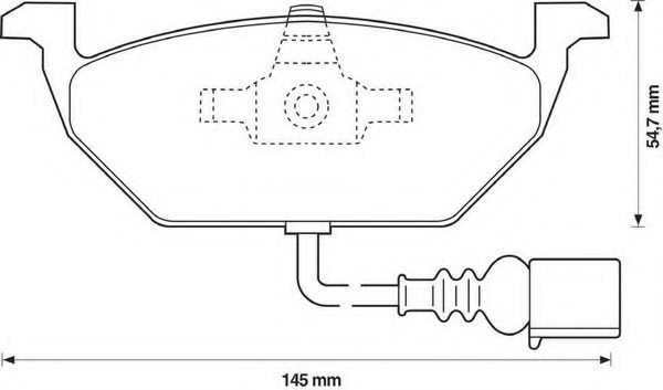 Supreme Brake Pad Front